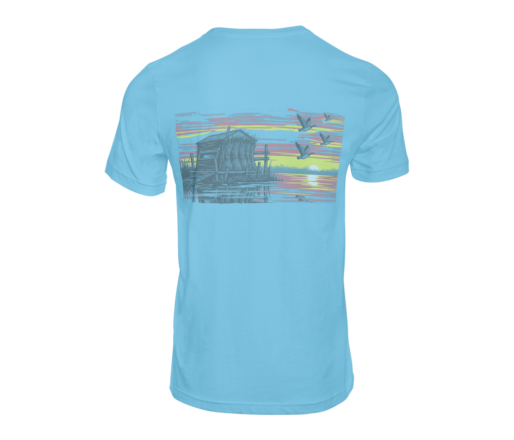 Duck Blind Sunrise Tee