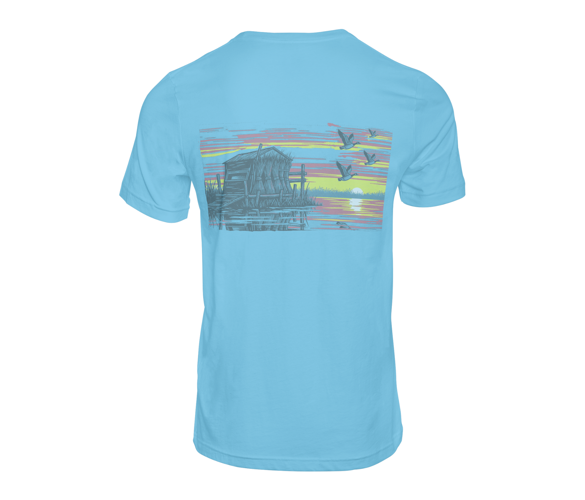 Duck Blind Sunrise Tee