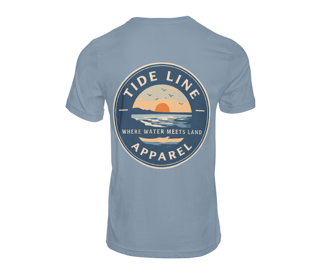 Tide Line Apparel — Where Water Meets Land Tee