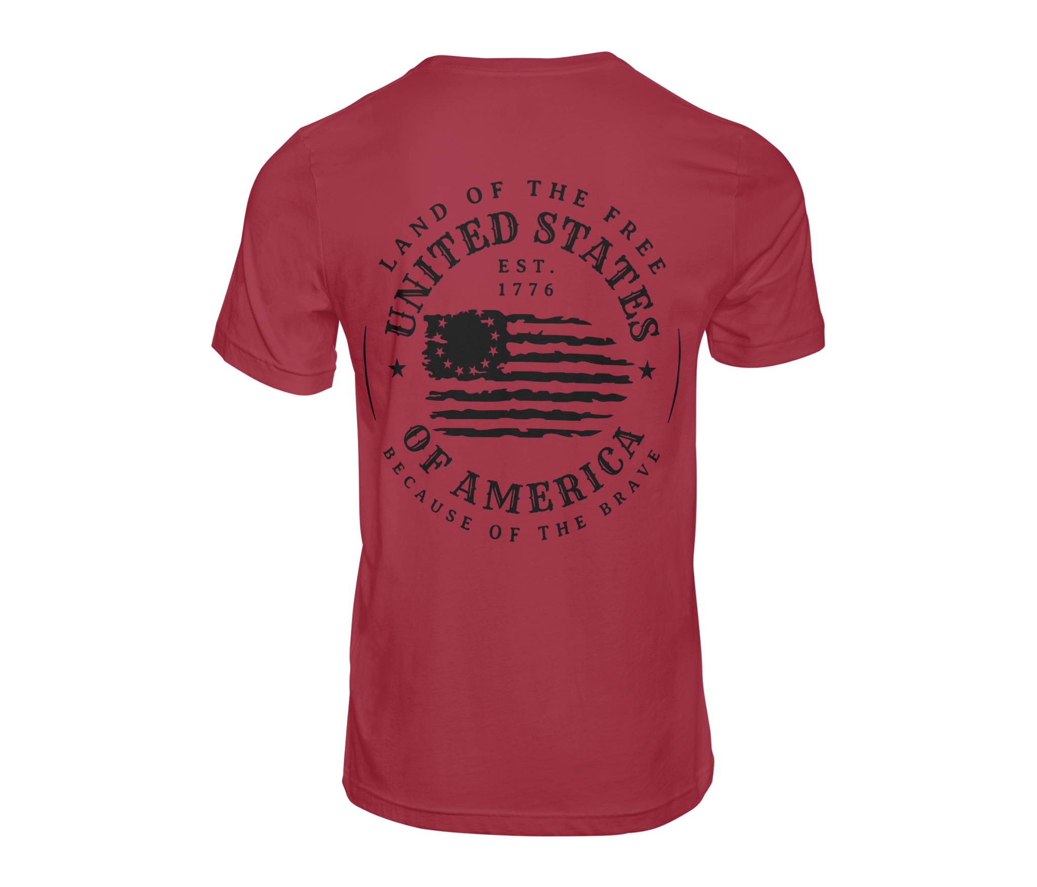 United States of America Est. 1776 Tee — Red