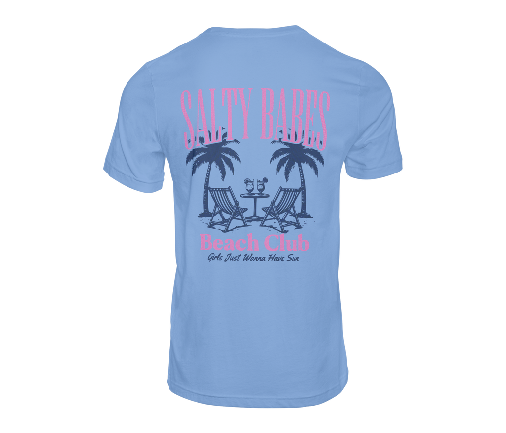 Salty Babes Beach Club Tee